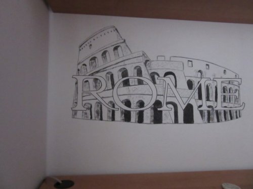 Disegno murale Colosseo