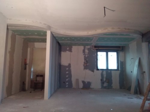 Cartongesso Controsoffitto curvo