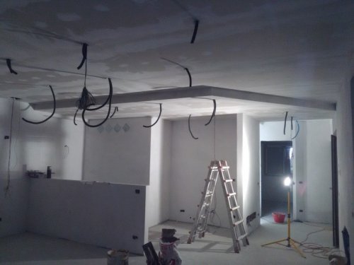 Cartongesso Controsoffitto curvo