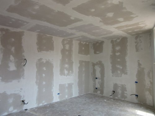 Cartongesso con isolamento controsoffitto