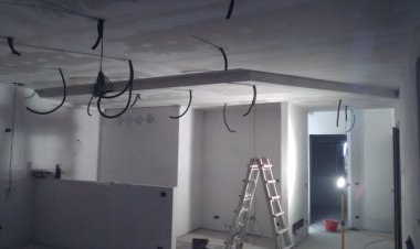 Cartongesso Controsoffitto curvo
