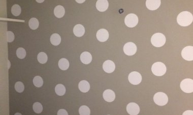 Tinteggiature interne Pareti a Pois