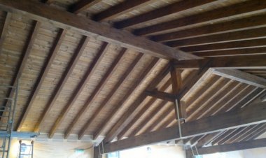 Verniciatura sottotetto