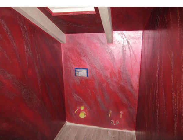 Decorazione EFFETTO PIETRA MANSARDA