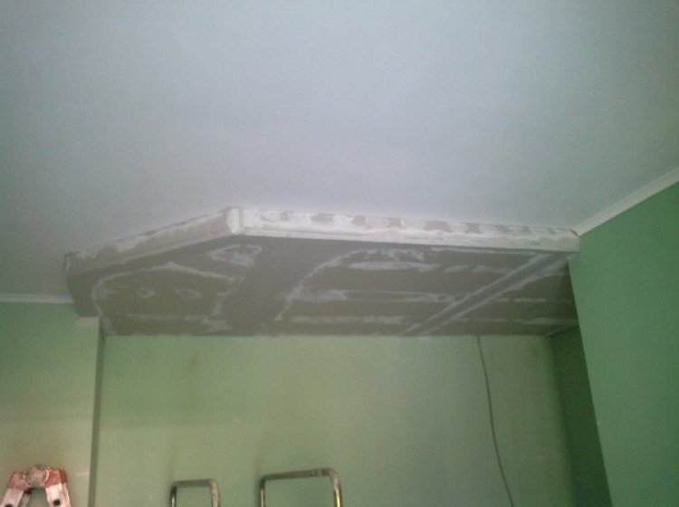 Cartongesso Veletta a soffitto